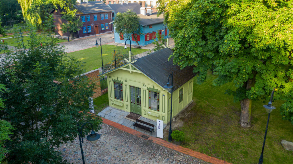 Tram Station moved from Zgierz