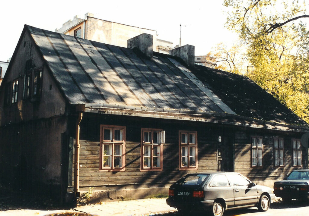 House moved from Wólczańska 68